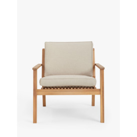 John Lewis Mona Garden Lounge Chair, FSC-Certified (Acacia Wood), Natural - thumbnail 2