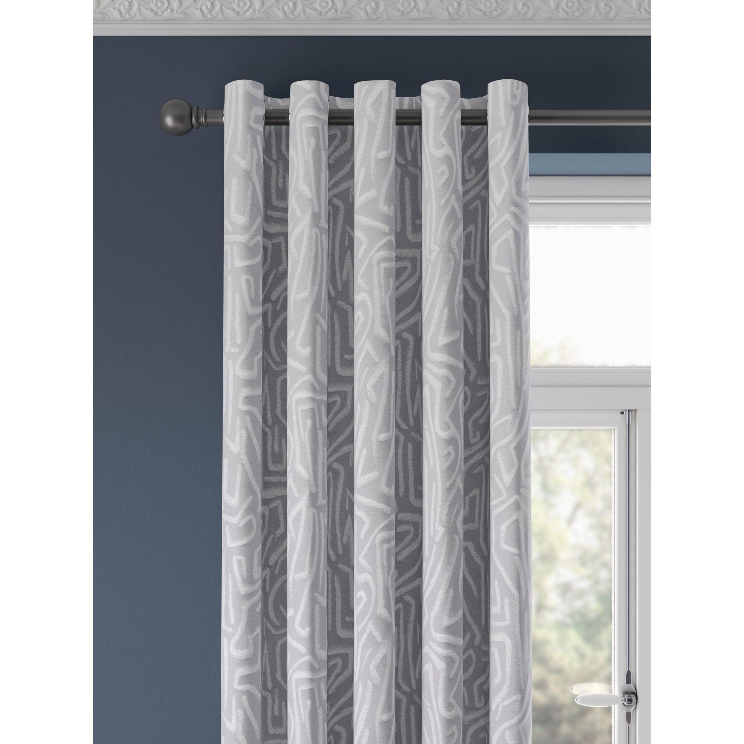 Harlequin Melodic Pair Lined Eyelet Curtains - image 1