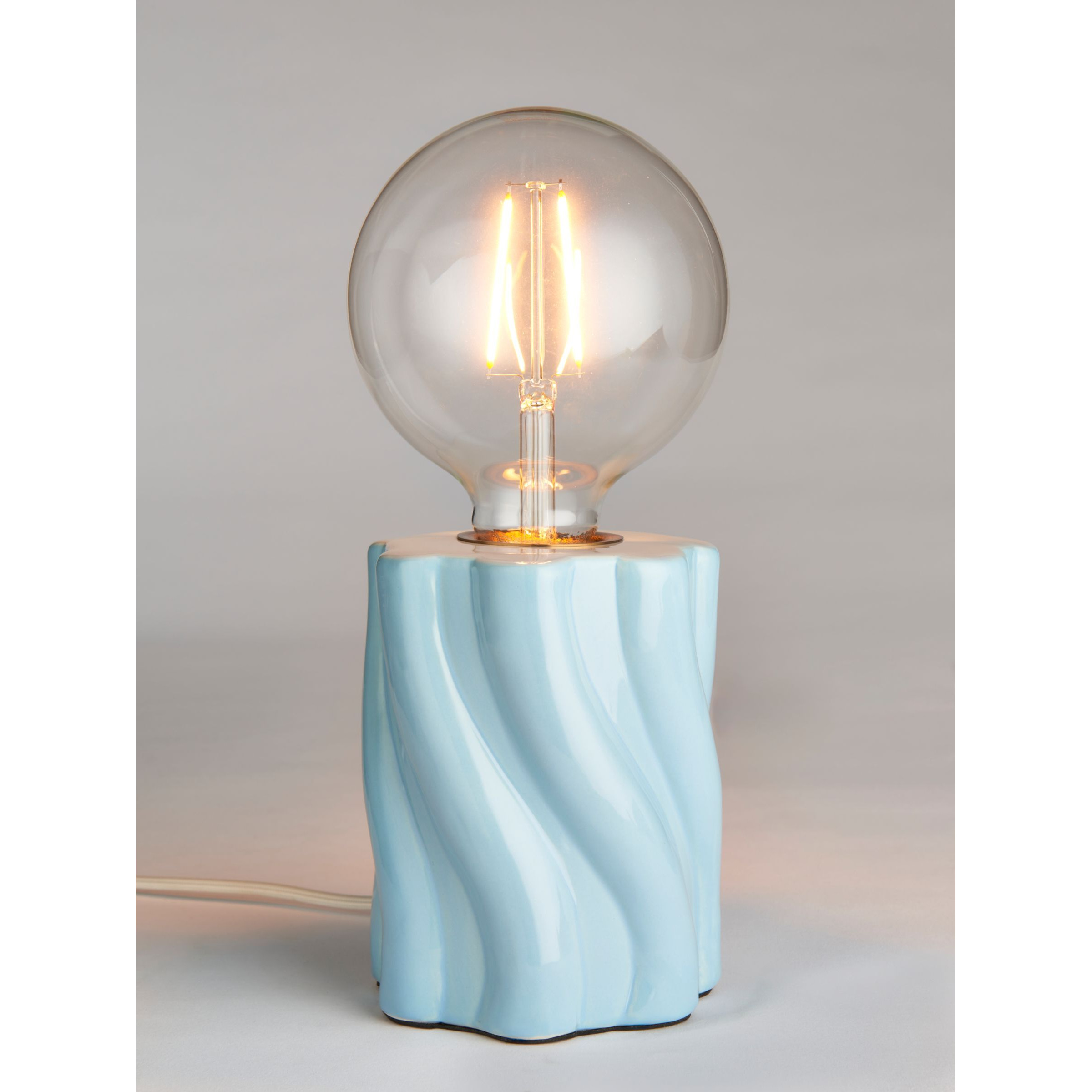 John Lewis Twist Bulbholder Table Lamp - image 1