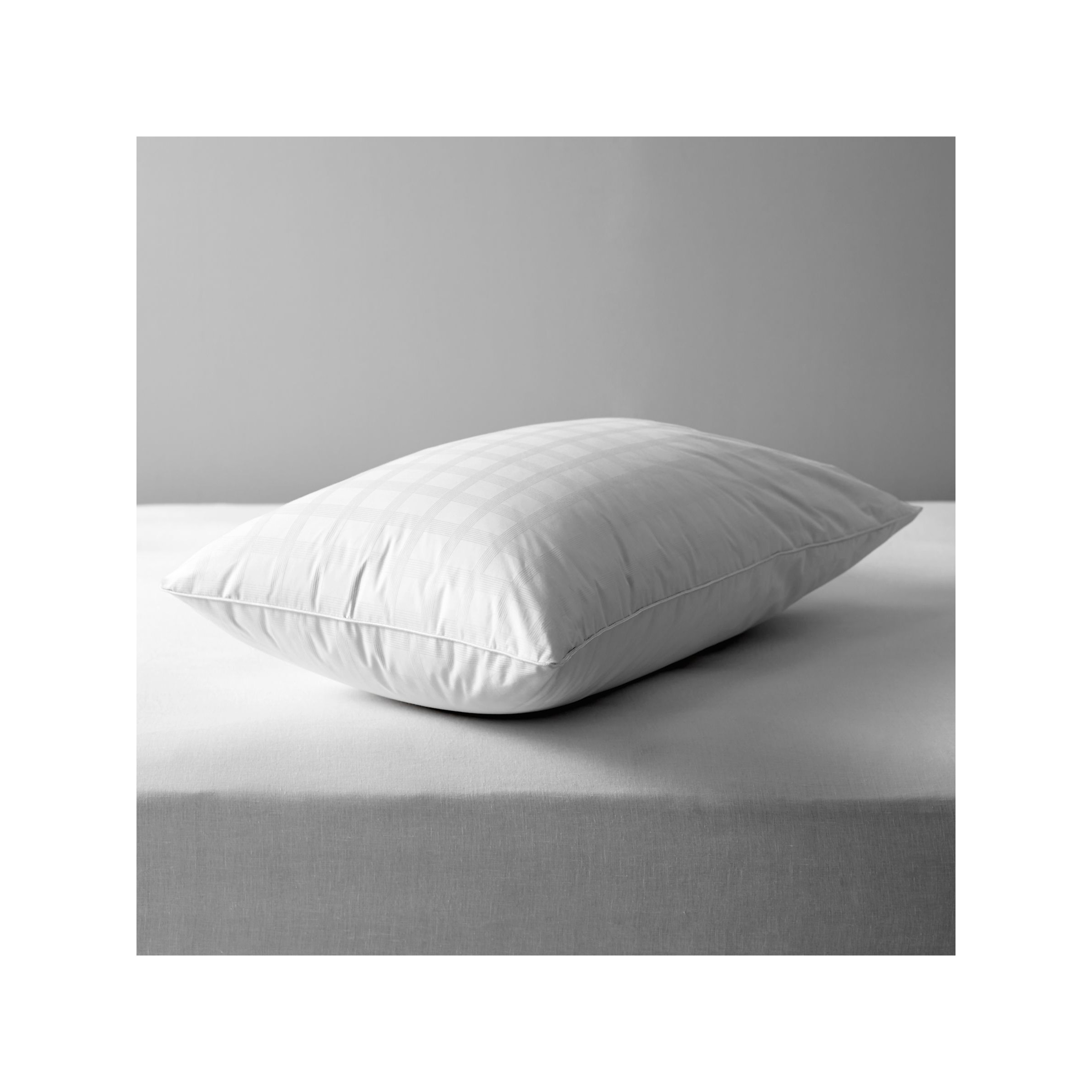 John Lewis British Duck Down Standard Pillow, Soft/Medium - image 1