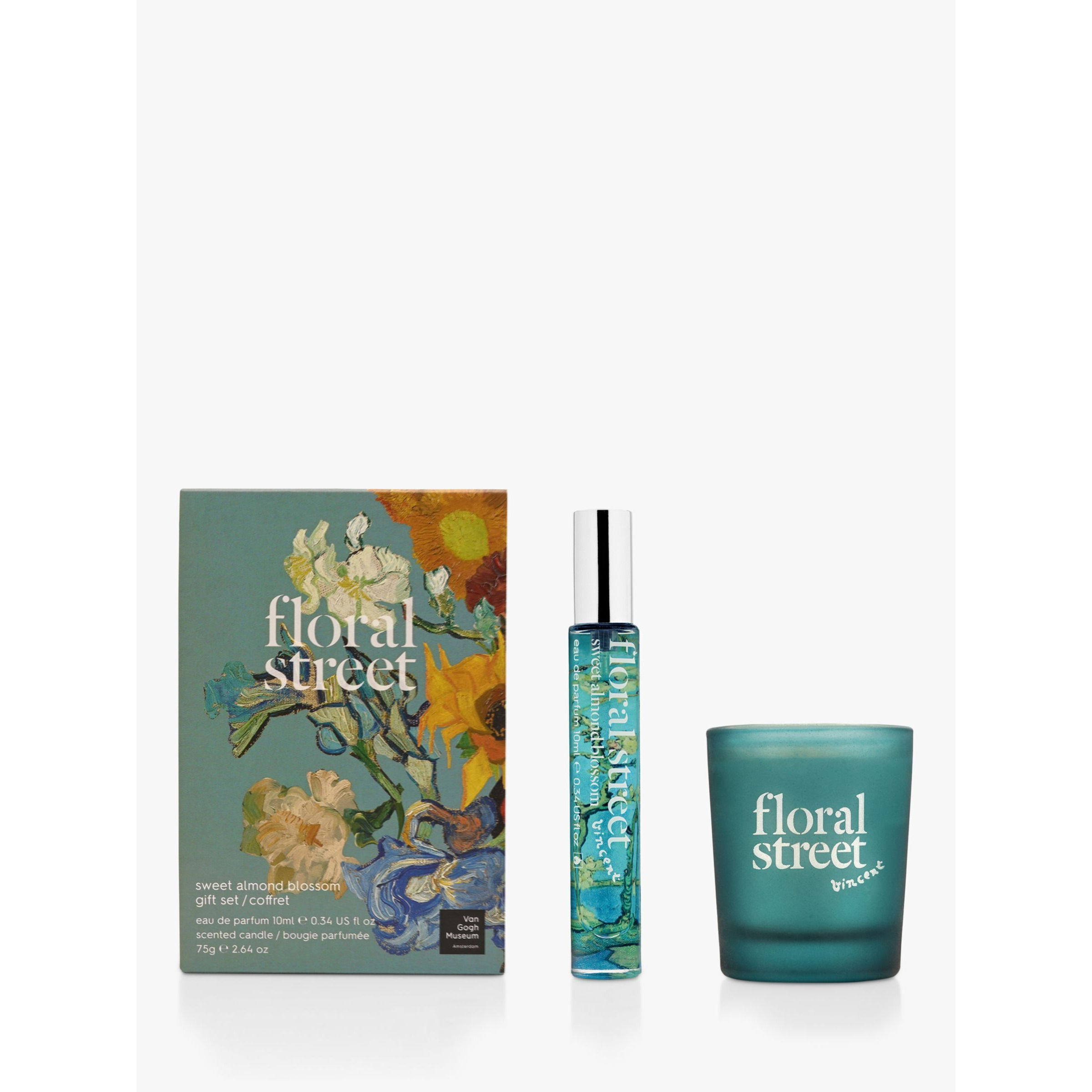 Floral Street x Van Gogh Museum Sweet Almond Blossom Eau de Parfum & Candle Fragrace Gift Set - image 1