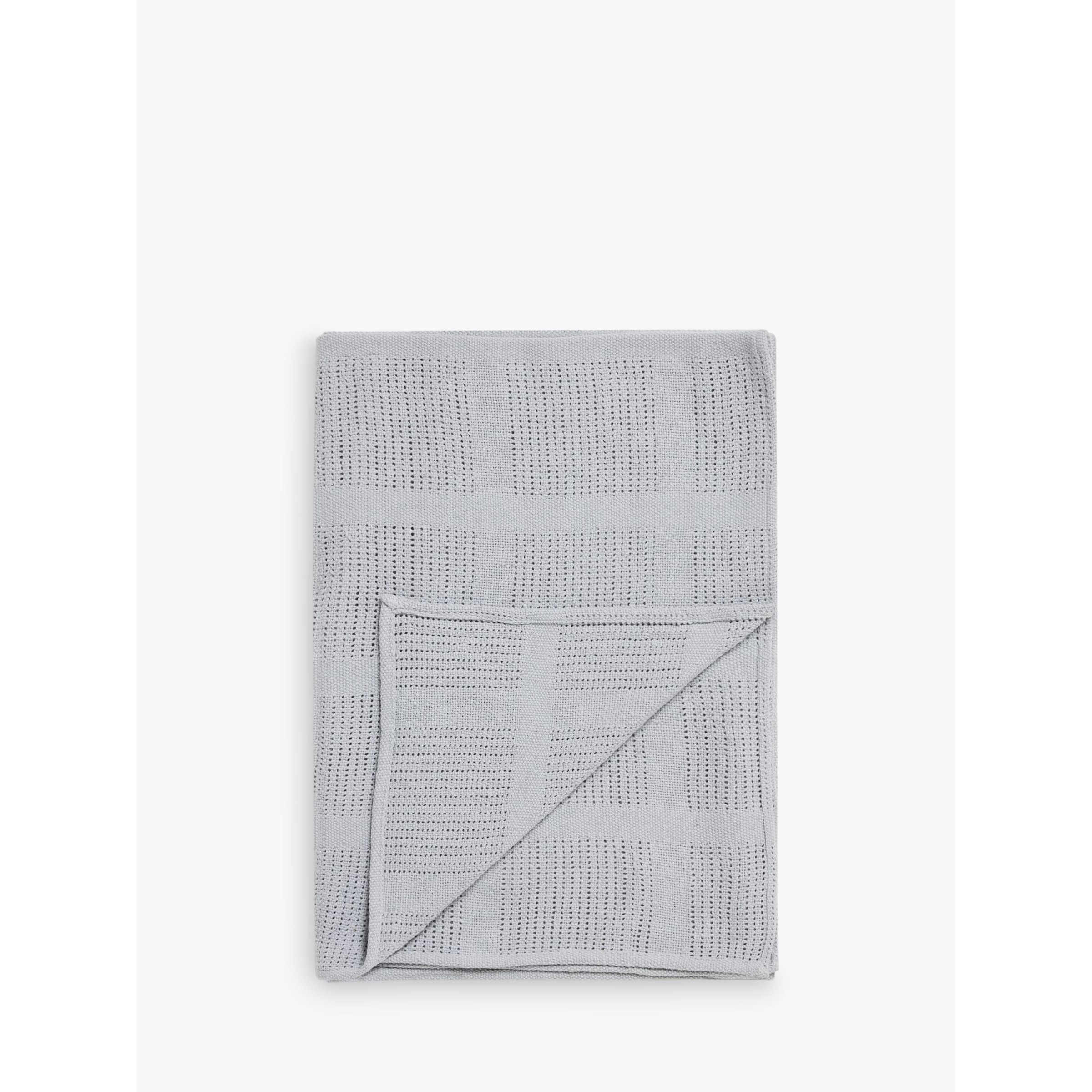 John Lewis Baby Cotton Cellular Blanket, 100 x 150cm - image 1