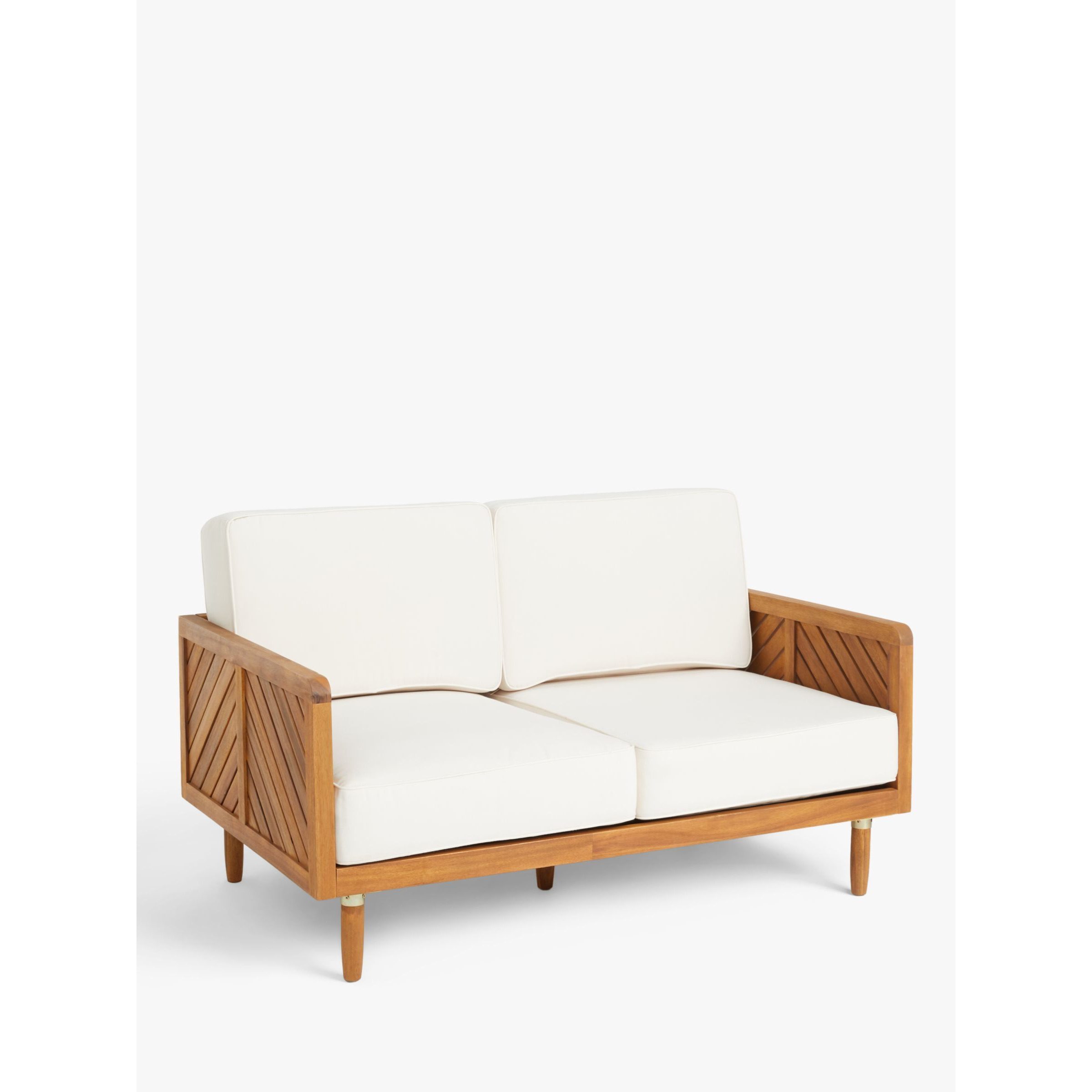 John Lewis + Swoon Franklin 2-Seater Garden Sofa, FSC-Certified (Acacia Wood) - image 1