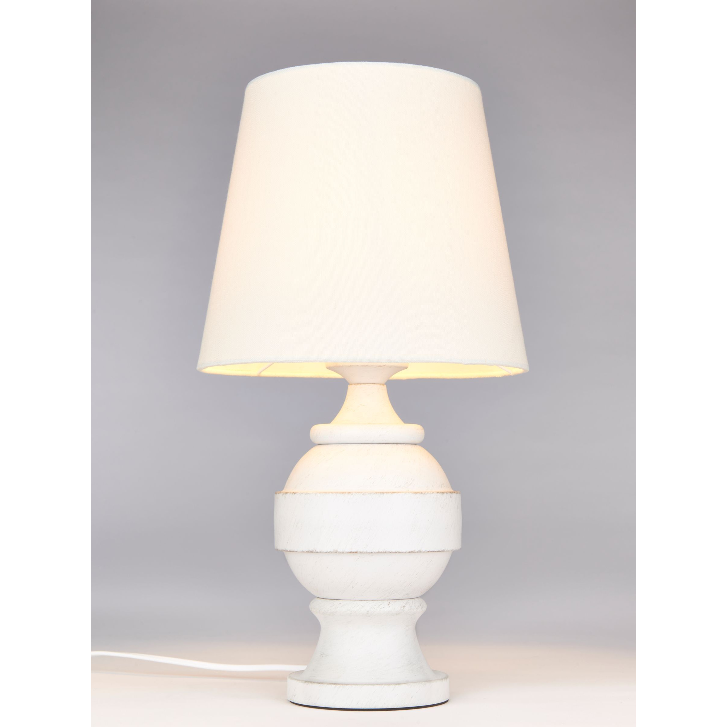 John Lewis Carlita Table Lamp, White - image 1