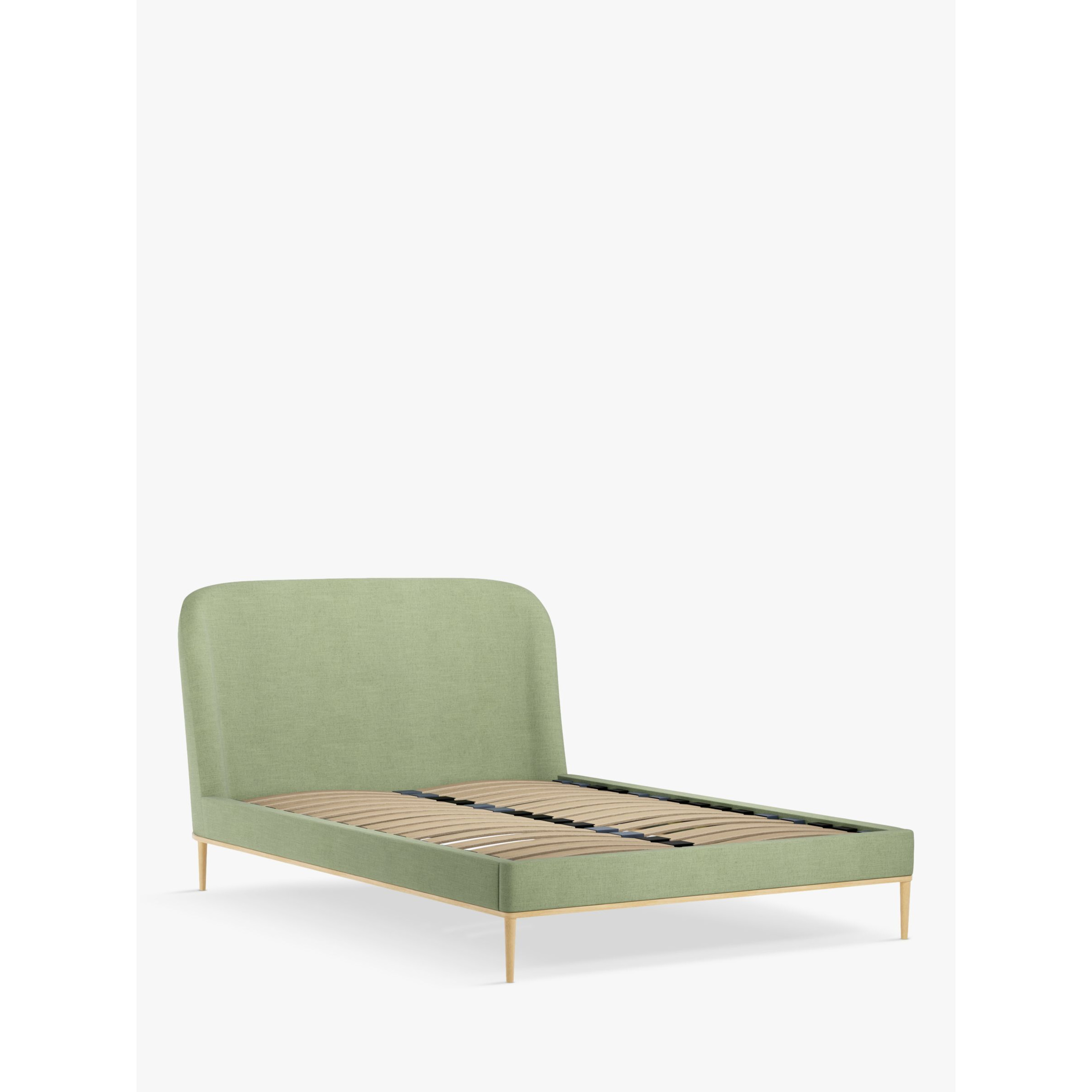John Lewis Show-Wood Upholstered Bed Frame, Double - image 1