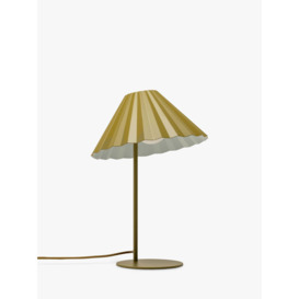 houseof Pleat Table Lamp, Moss Green/Blue
