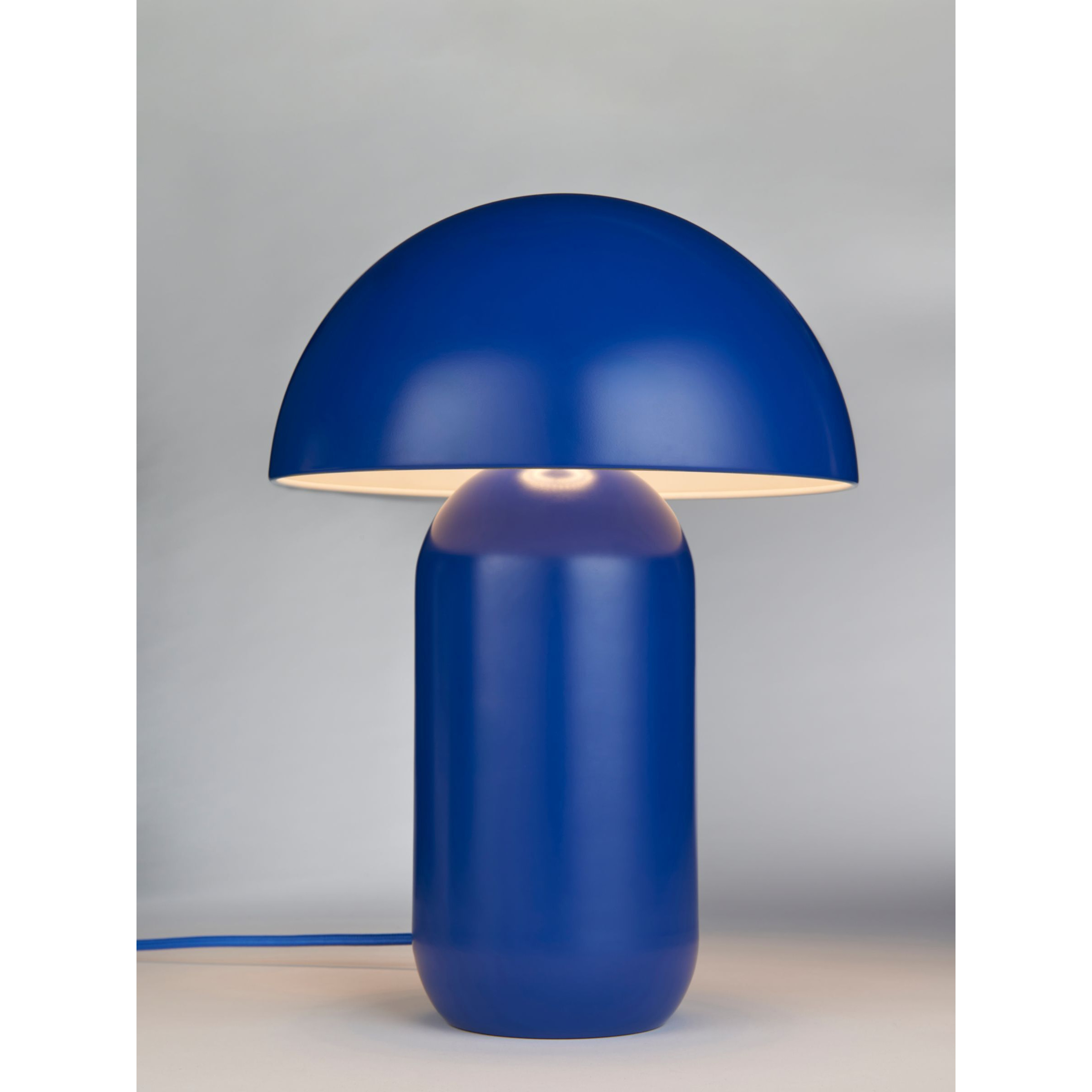 John Lewis Mushroom Dimmable Extra Large Table Lamp, Dark Taupe - image 1
