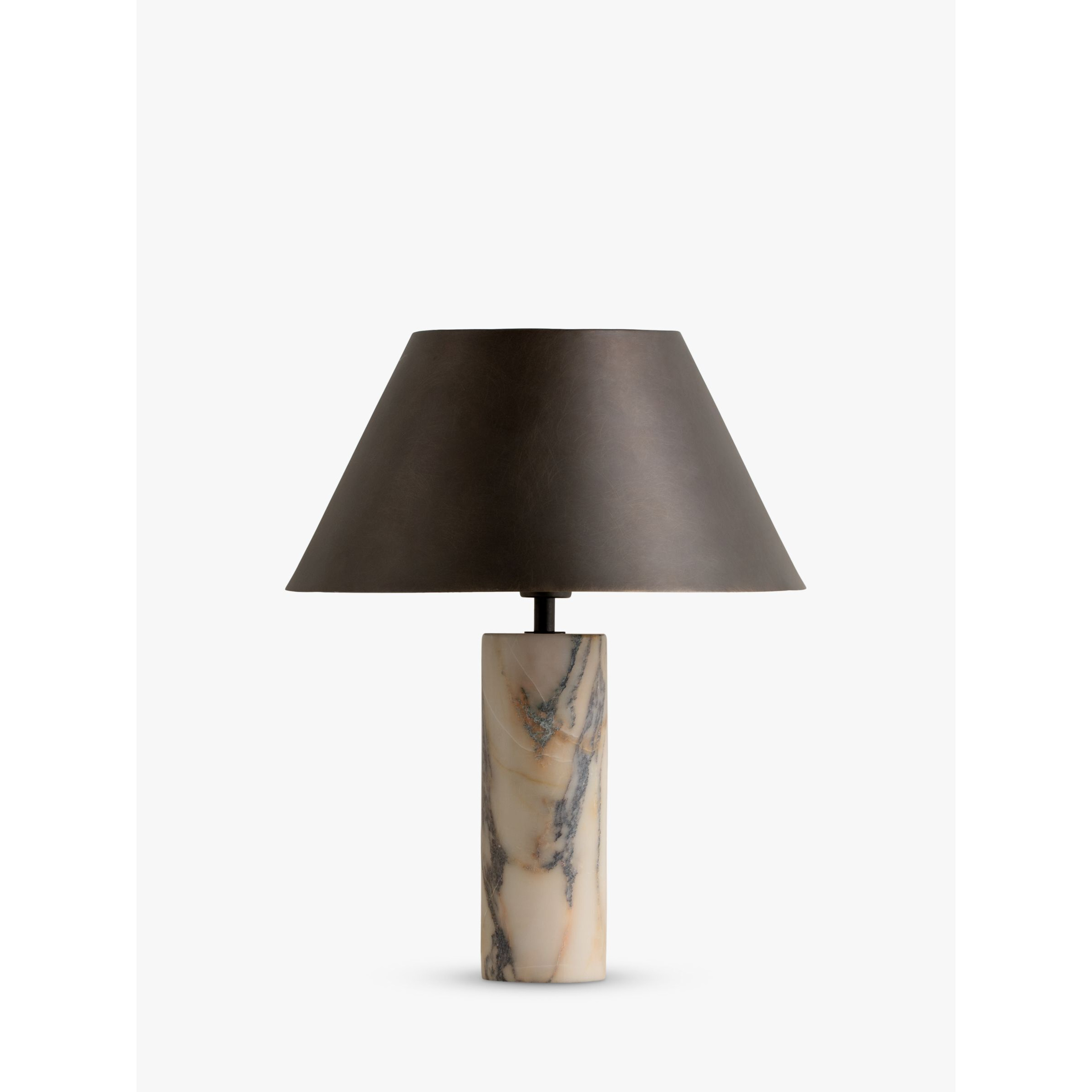 Lights & Lamps Cline Marble Table Lamp, Bronze - image 1