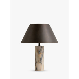 Lights & Lamps Cline Marble Table Lamp, Bronze
