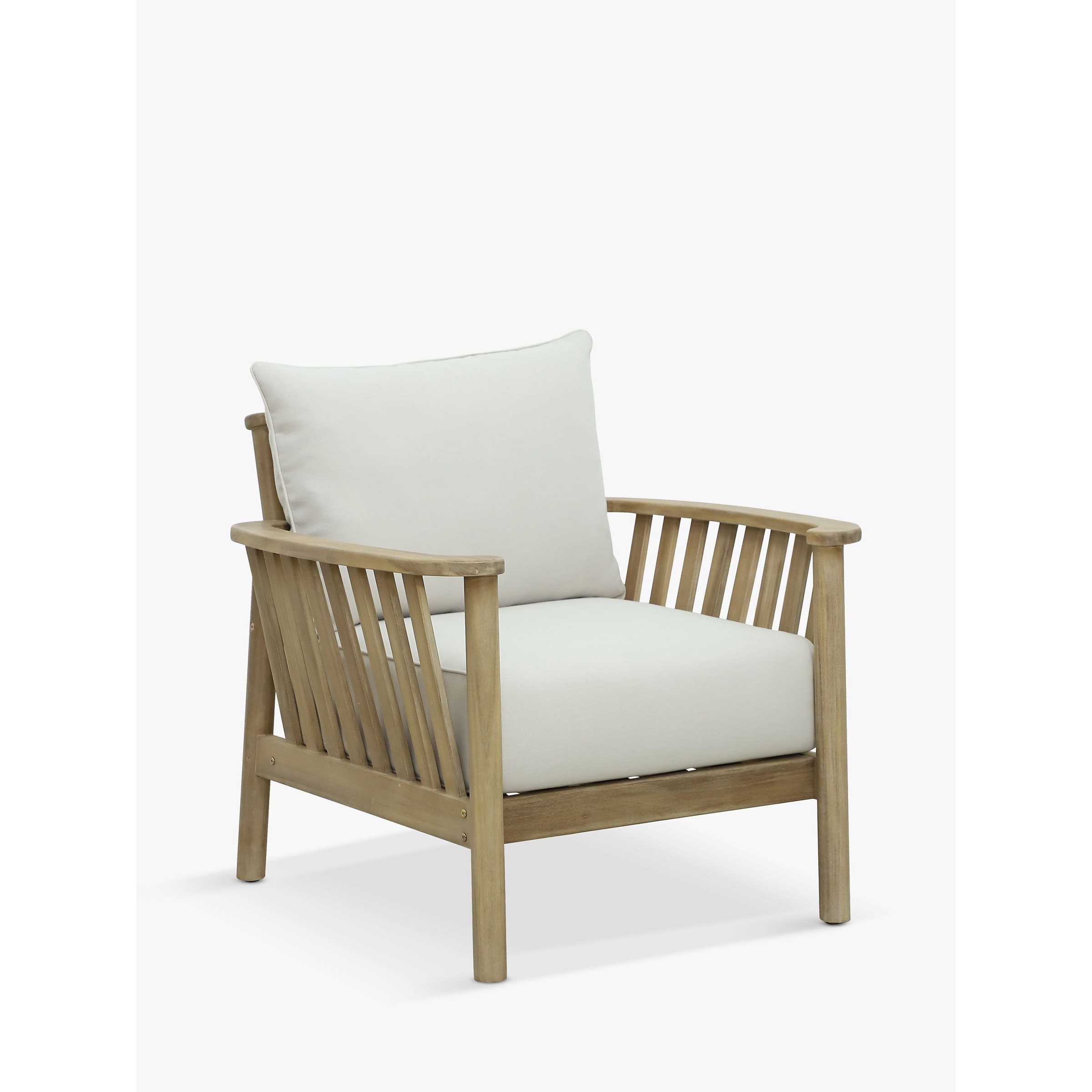 John Lewis Boardwalk Garden Lounge Chair, FSC-Certified (Acacia Wood), Natural - image 1