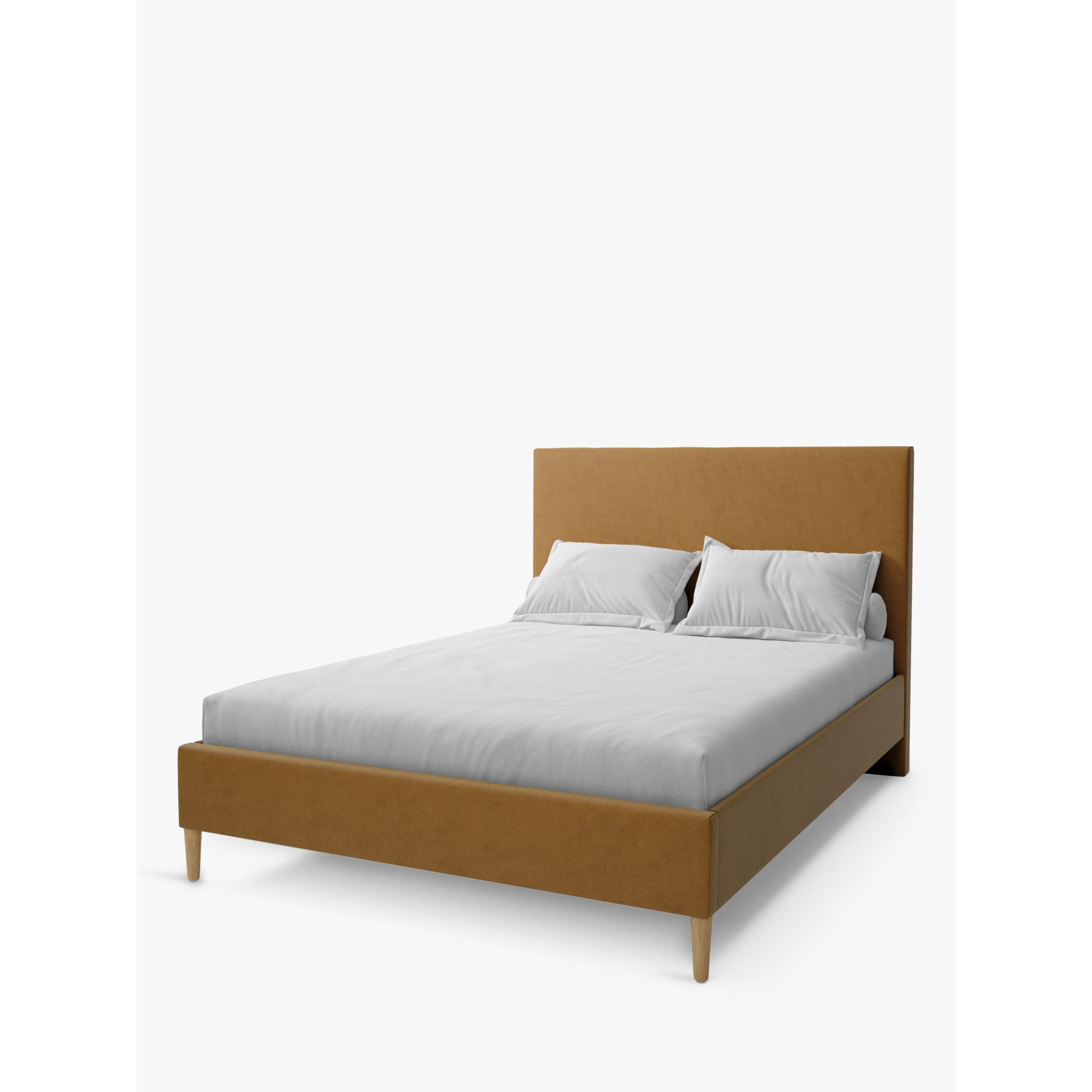 Koti Home Dee Upholstered Bed Frame, Double - image 1