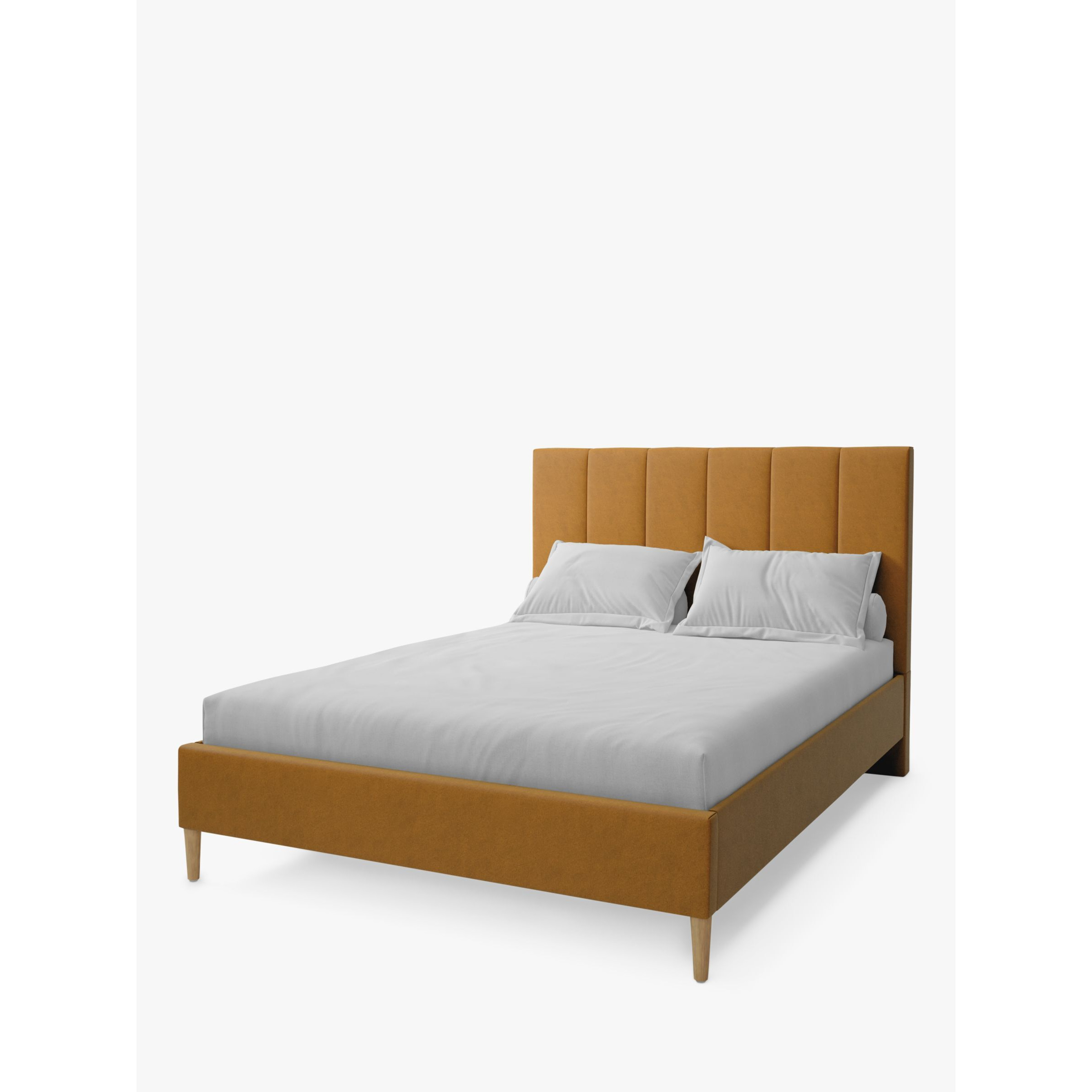 Koti Home Avon Upholstered Bed Frame, Double - image 1