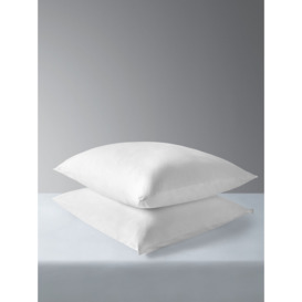 John Lewis Natural Cotton Square Pillow Liners, Pair - thumbnail 1