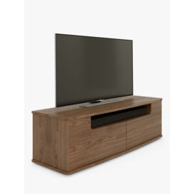 "Tom Schneider Curve 140 Cabinet TV Stand for TVs up to 60"", Walnut" - thumbnail 2