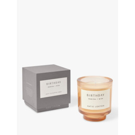 Katie Loxton Birthday White Tea Scented Candle, 483g