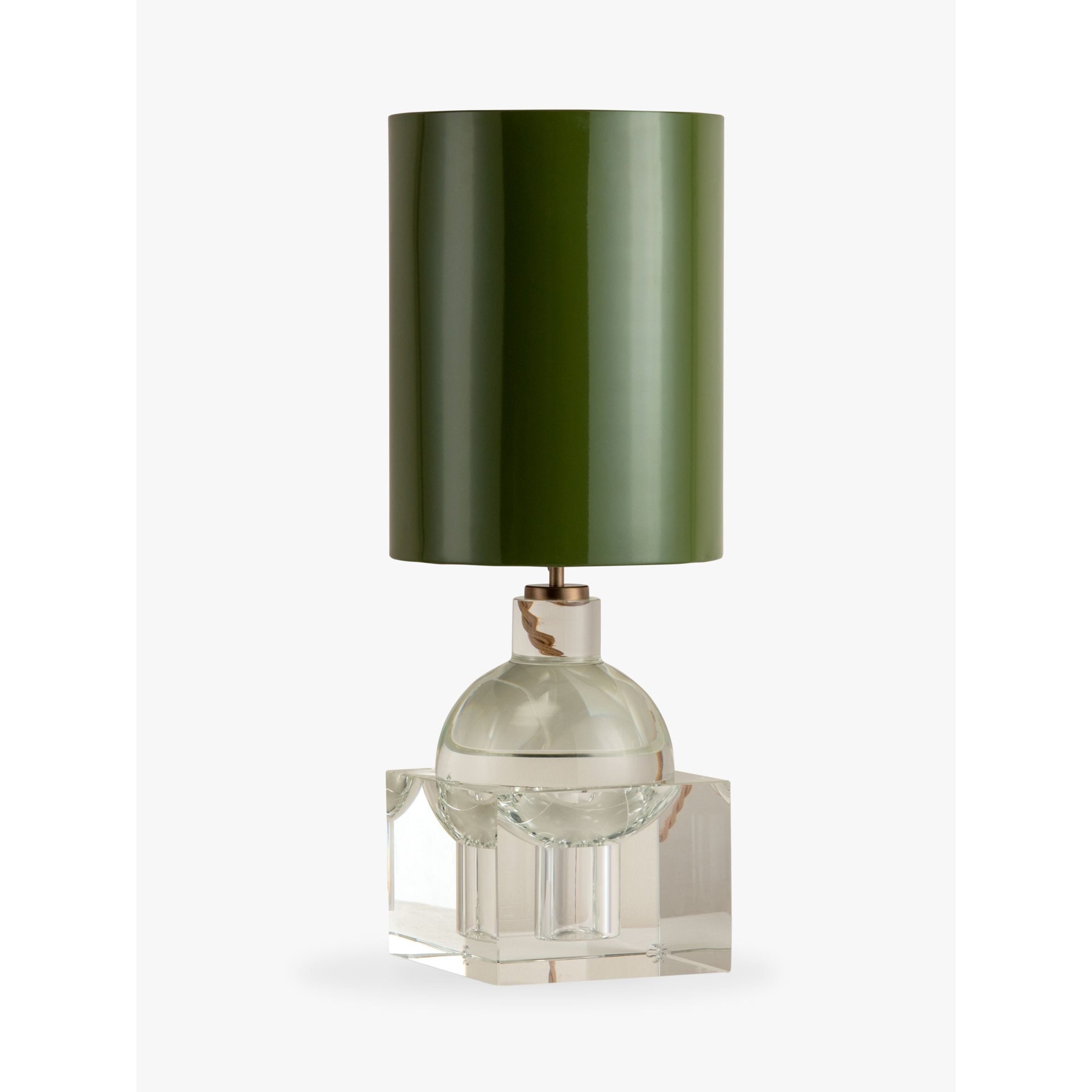 Lights & Lamps x Elle Decoration Edition 1.4 & Edition 1.7 Table Lamp, Clear/Green - image 1
