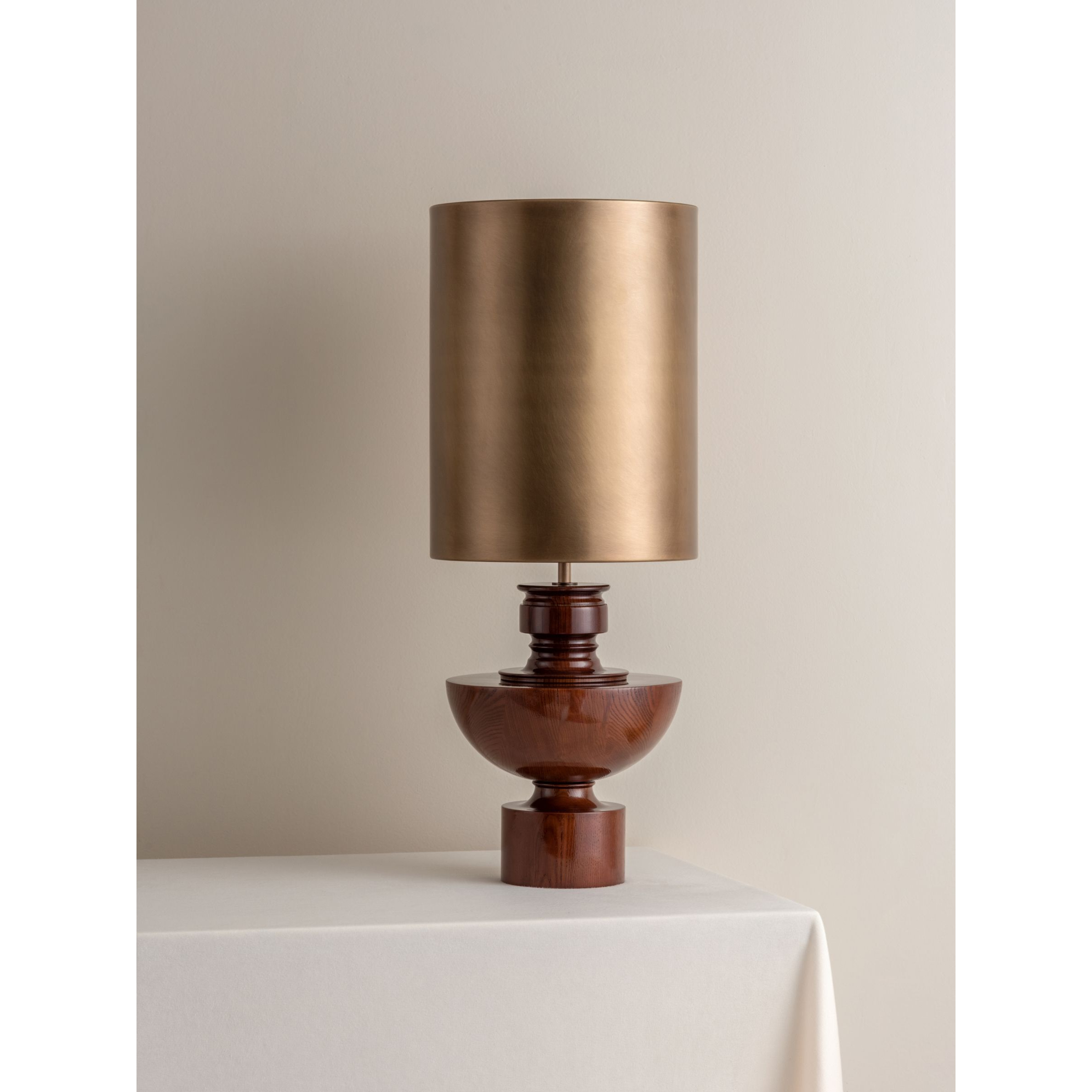 Lights & Lamps x Elle Decoration Edition 1.2 & Edition 1.9 Spun Wood Table Lamp - image 1