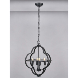 Pacific Lifestyle Amine Nickel Pendant Ceiling Light - thumbnail 1