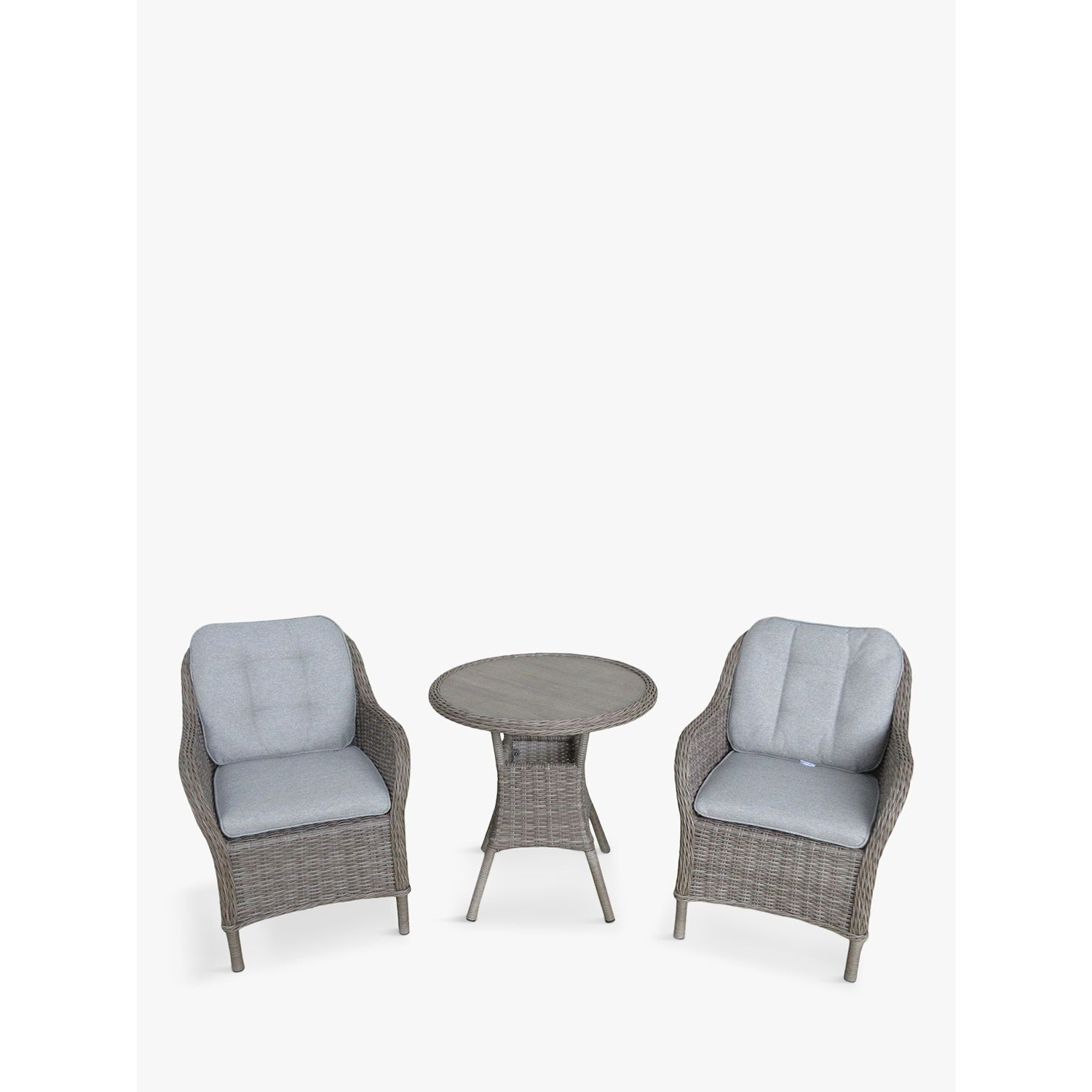 LG Outdoor St Tropez 2-Seater Round Garden Bistro Table & Chairs Set - image 1