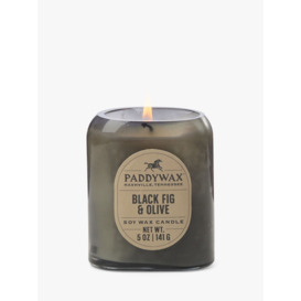 Paddywax Black Fig & Olive Scented Candle, 141g