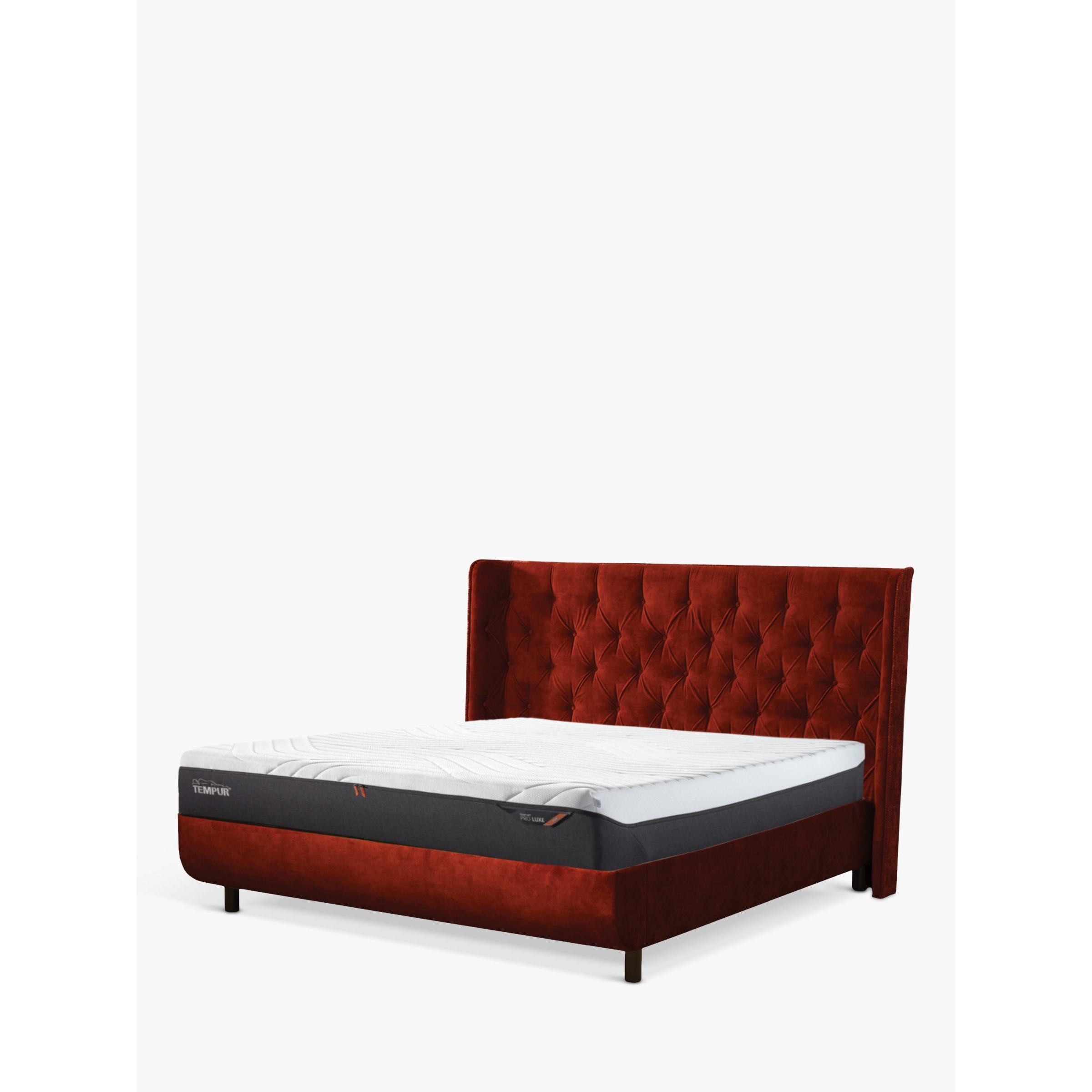 TEMPUR® Arc™ Adjustable Disc Luxury Upholstered Bed Frame, Super King Size - image 1