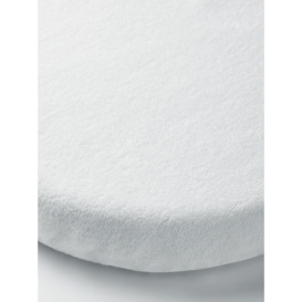 John Lewis ANYDAY Micro-Fresh® Waterproof Terry Towelling Moses Basket Mattress Protector