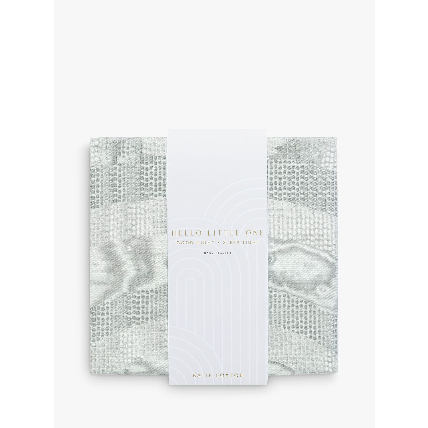 Katie Loxton Hello Little One Knitted Baby Blanket - image 1