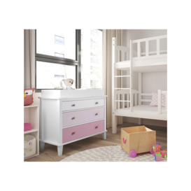 Little Seeds Monarch Hill Poppy 3 Drawer Changing Table - thumbnail 2