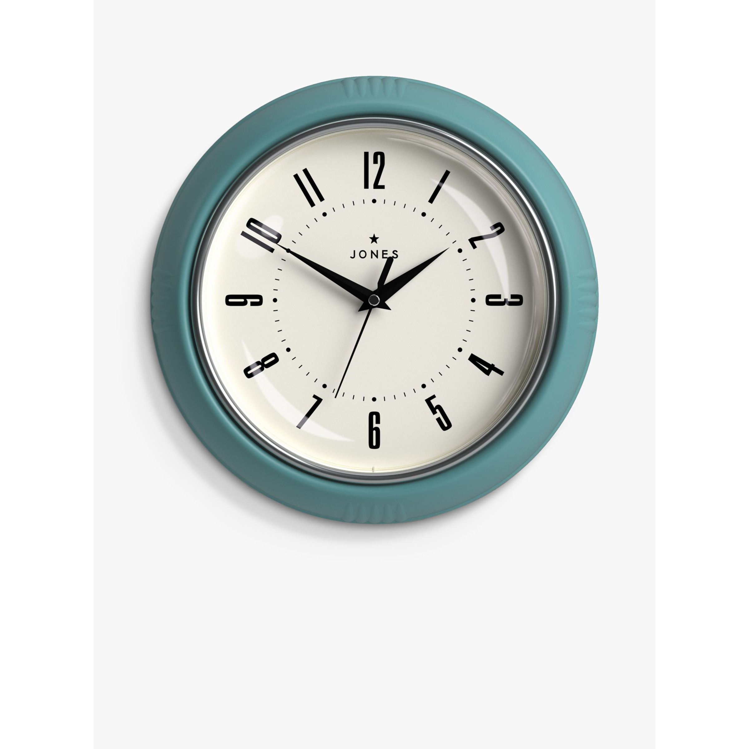 Jones Clocks Ketchup Small Analogue Wall Clock, 24.5cm - image 1