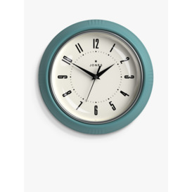 Jones Clocks Ketchup Small Analogue Wall Clock, 24.5cm - thumbnail 1