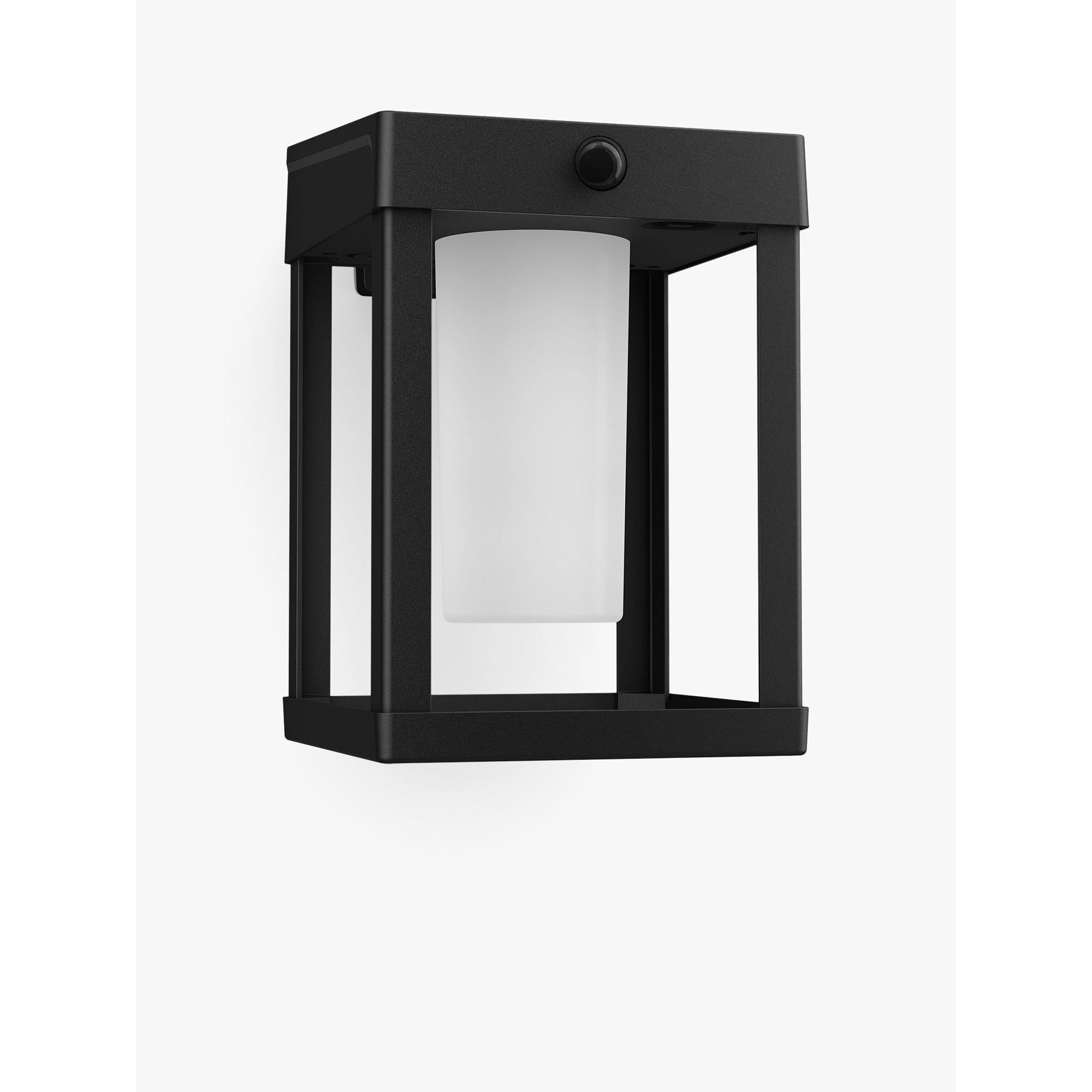 Philips Camill Solar Powered Outdoor Wall Light, Black - image 1