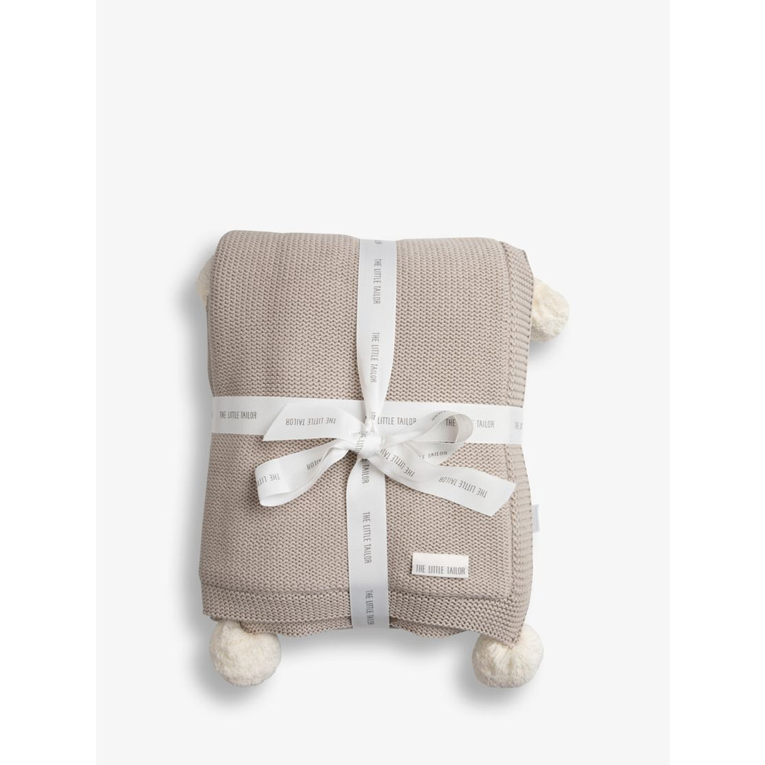 The Little Tailor Pom Pom Baby Blanket - image 1