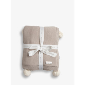 The Little Tailor Pom Pom Baby Blanket
