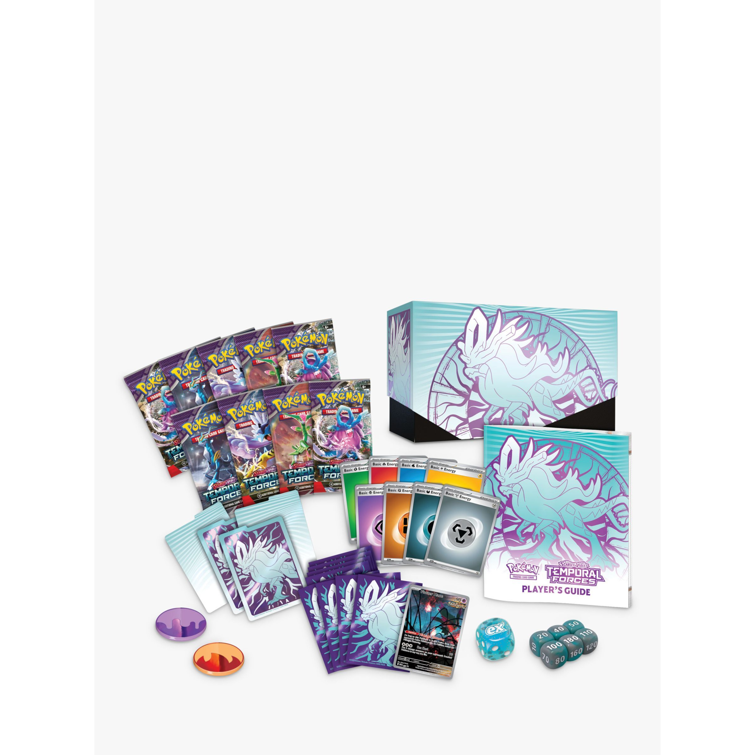 Pokémon Trading Card Game Scarlet & Violet Temporal Forces Elite Trainer Box Kids' Game - image 1