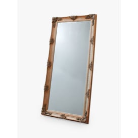 Gallery Direct Denver Baroque Wood Frame Leaner Mirror, 165 x 79.5cm, Gold - thumbnail 2