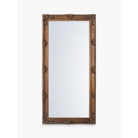 Gallery Direct Denver Baroque Wood Frame Leaner Mirror, 165 x 79.5cm, Gold - thumbnail 1