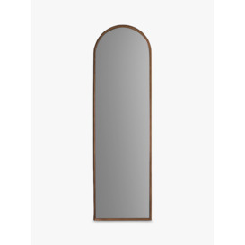 Gallery Direct Greystoke Arched Metal Frame Leaner Mirror, 170 x 50.5cm, Bronze - thumbnail 1