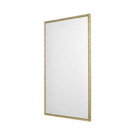 Där Jinelle Hammered Texture Rectangular Wall Mirror, 86 x 50cm, Gold - thumbnail 2