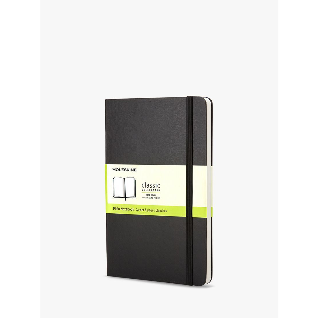 Moleskine Pocket Sized Hard Cover Plain Notebook, Black - image 1