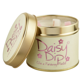 Lily-flame Daisy Dip Scented Tin Candle, 230g - thumbnail 1