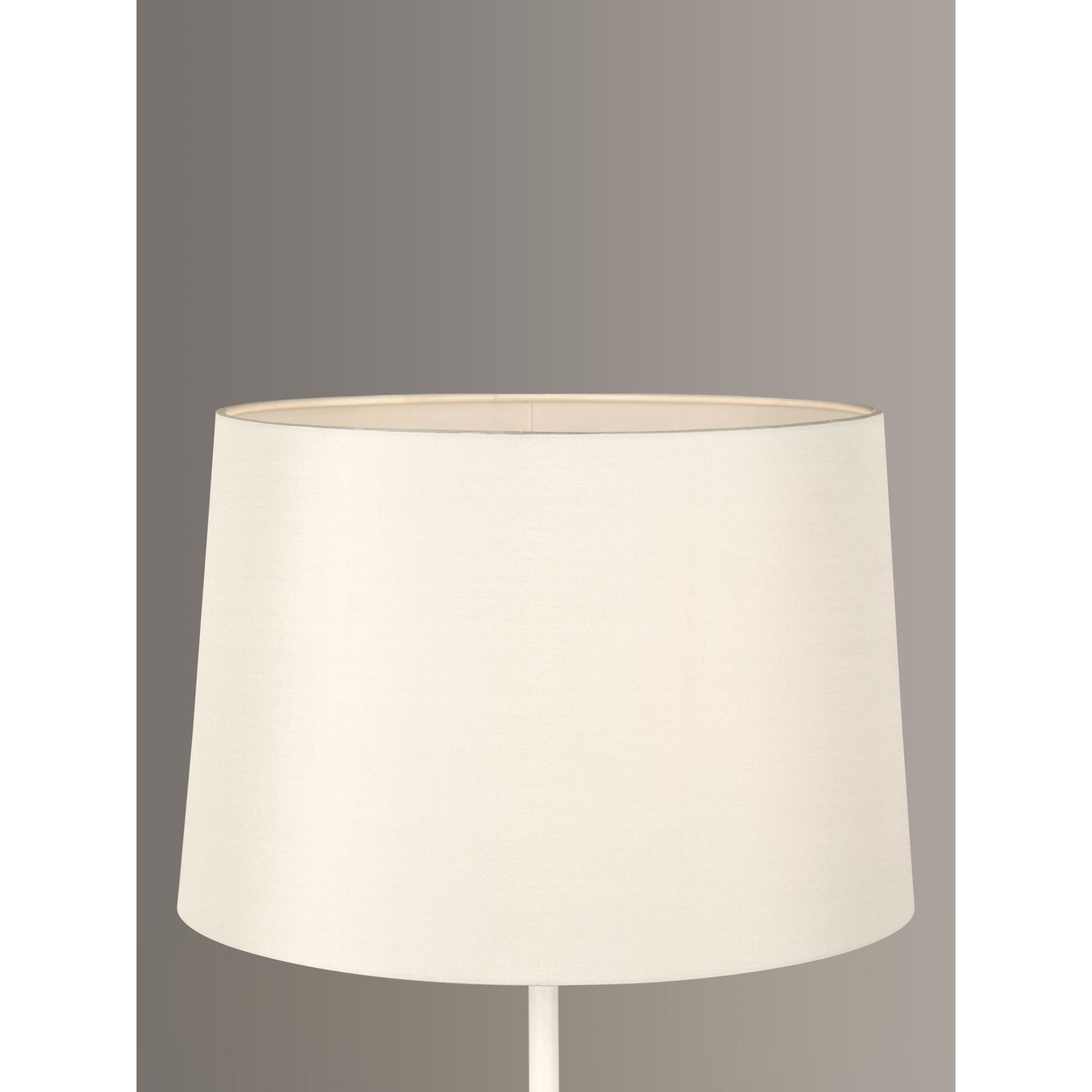 John Lewis Gemma Silk Tapered Lampshade, Oyster - image 1