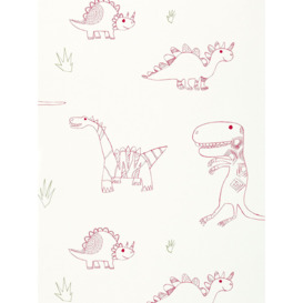 Harlequin Jolly Jurassic Children's Wallpaper - thumbnail 1