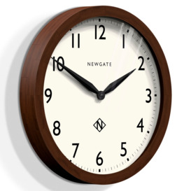 Newgate Clocks Wimbledon Wooden Wall Clock, Dia.45cm, Brown - thumbnail 2