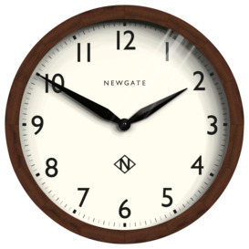 Newgate Clocks Wimbledon Wooden Wall Clock, Dia.45cm, Brown
