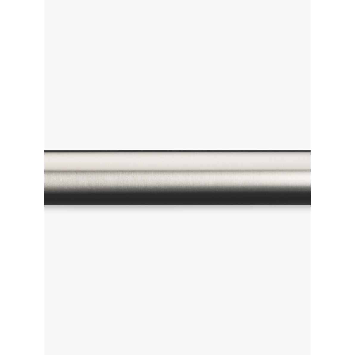 John Lewis Stainless Steel Curtain Pole, L150cm x Dia.19mm