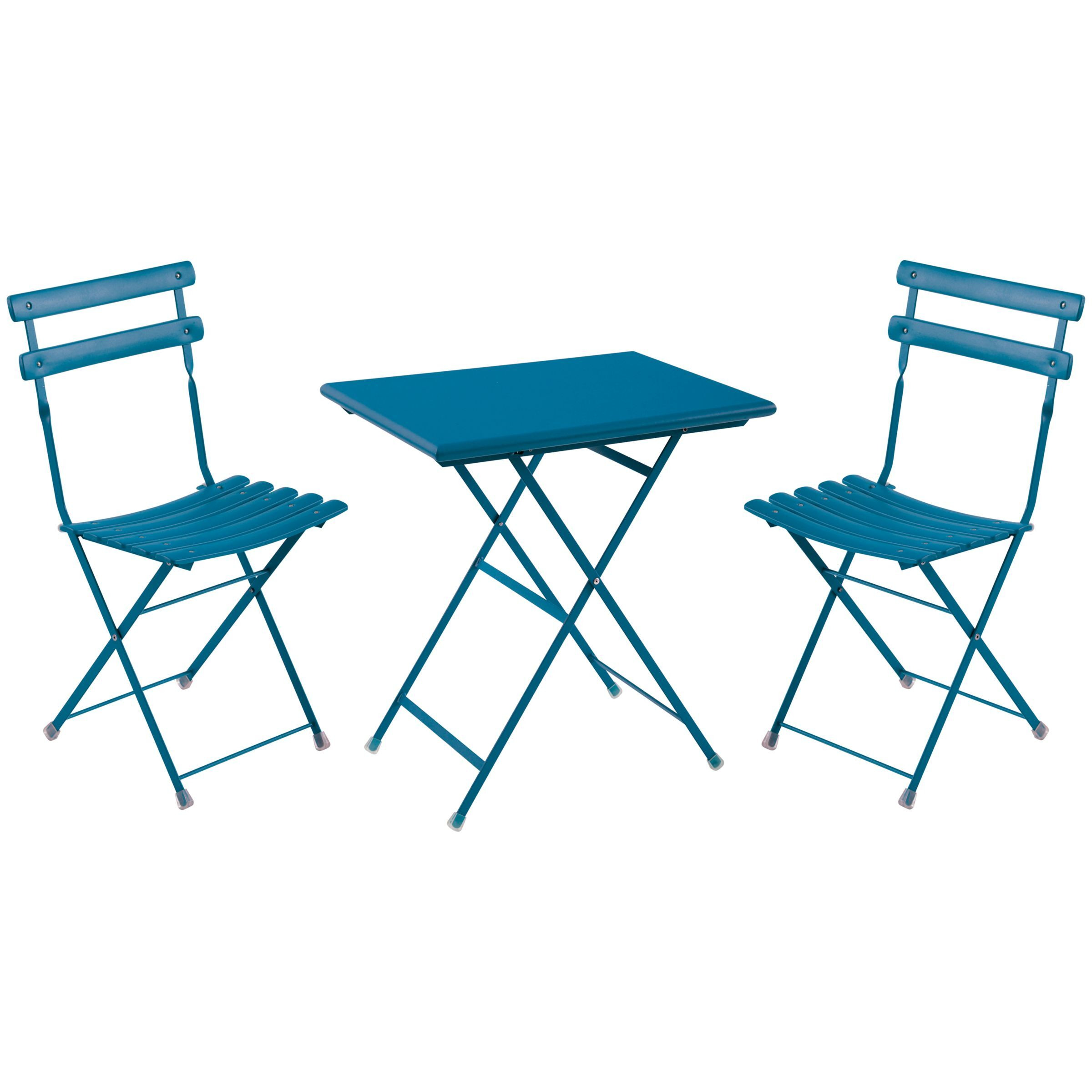 EMU Arc En Ciel Steel Garden Bistro Table and Chairs Set - image 1