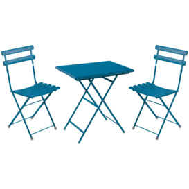EMU Arc En Ciel Steel Garden Bistro Table and Chairs Set - thumbnail 1