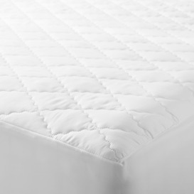 John Lewis Synthetic Soft Touch Washable Quilted Mattress Protector - thumbnail 2