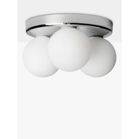 John Lewis Harlow Semi Flush Bathroom Ceiling Light - thumbnail 2