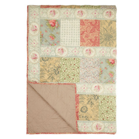 John Lewis Gracie Patchwork Quilted Bedspread - thumbnail 1